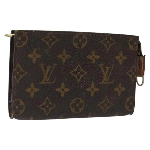 LOUIS VUITTON Monogram Bucket PM Accessory Pouch LV Auth am8091 - Picture 1 of 16